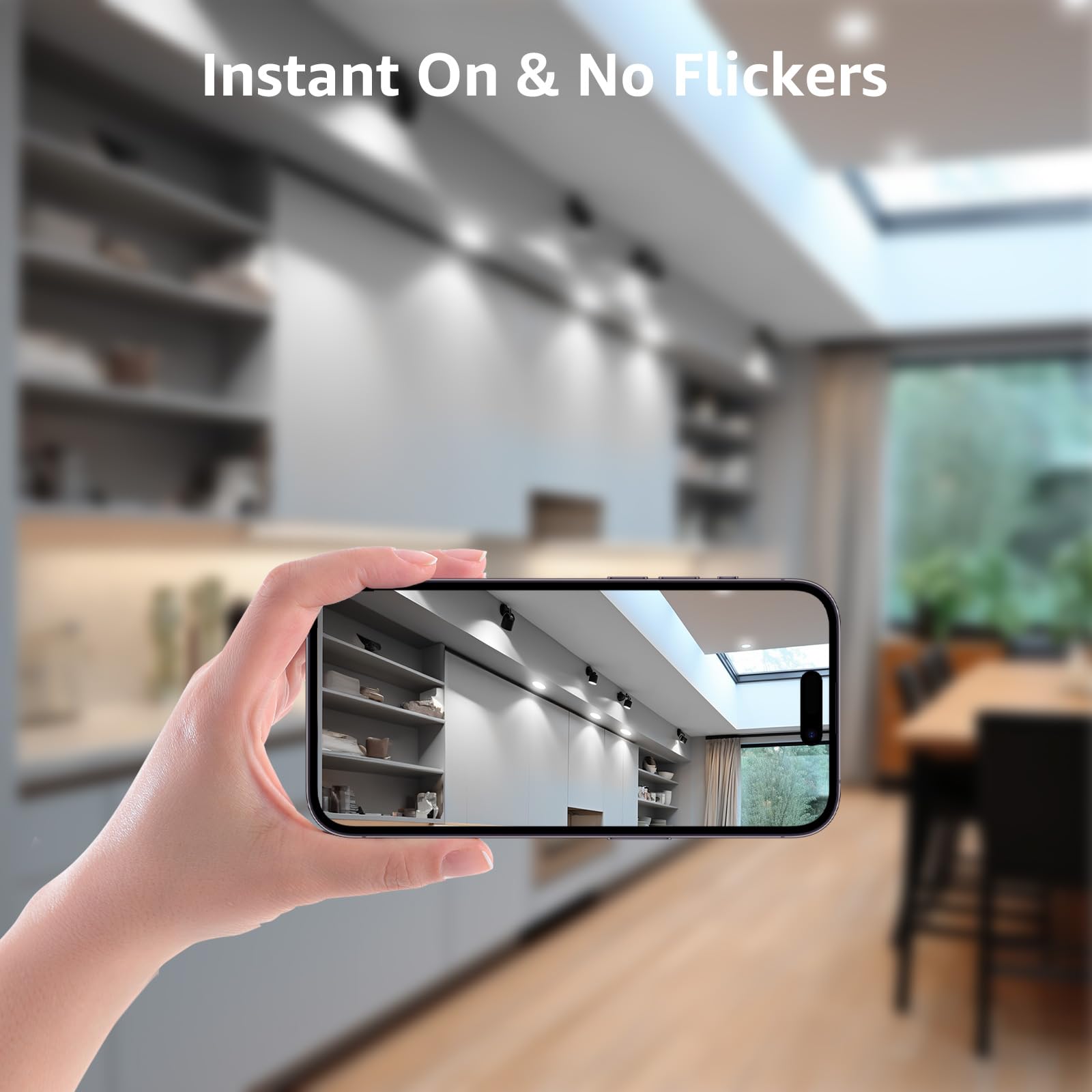 Lepro GU10 LED Bulb Dimmable, 50W Halogen Equivalent Light Bulbs, 5.5W 5000K Daylight White Replacement for Recessed Track Lighting, 40°Spotlight for Kitchen Range Hood Living Room & Bedroom, 6 Pack - Image 6