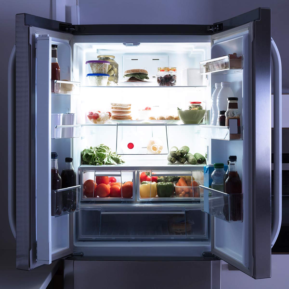 Lepro LED Refrigerator Light Bulb - 40W Equivalent Waterproof Appliance Bulb Replacement for Frigidaire, 5000K Daylight Non-Dimmable Freezer Bulbs with 450 Lumen, 120V 5W A15 E26 Medium Base, 2 Pack - Image 5